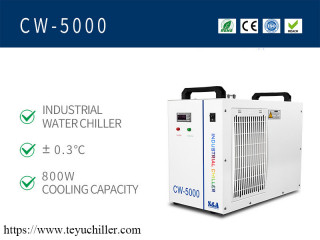 Petit refroidisseur d'eau CW5000 pour graveur laser CO2