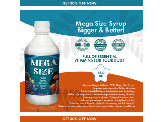 Mega Size Syrup