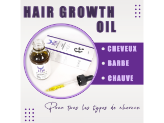 L'huile cheveux et barbes