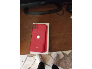 Iphone 11 rouge  64gb