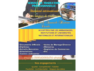 Traduction professionnelle